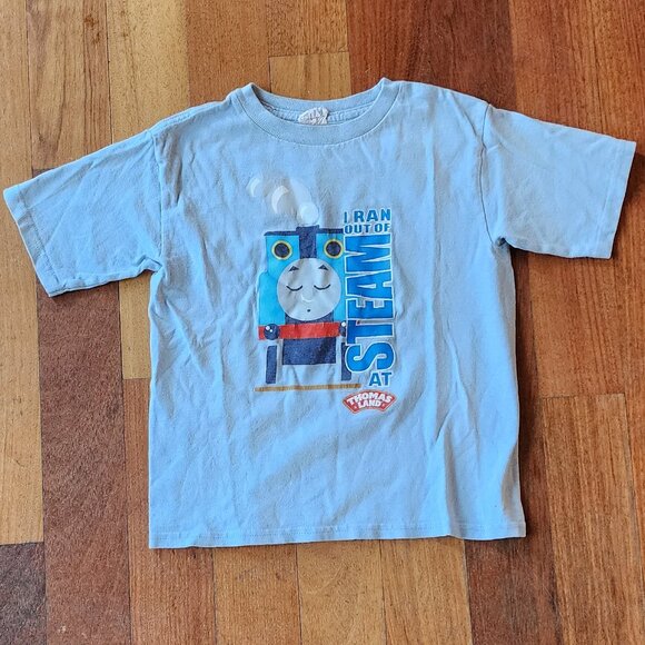Thomas & Friends "I Ran Out Of Steam" Toddler T-Shirt Size 5/6 - Picture 2 of 12